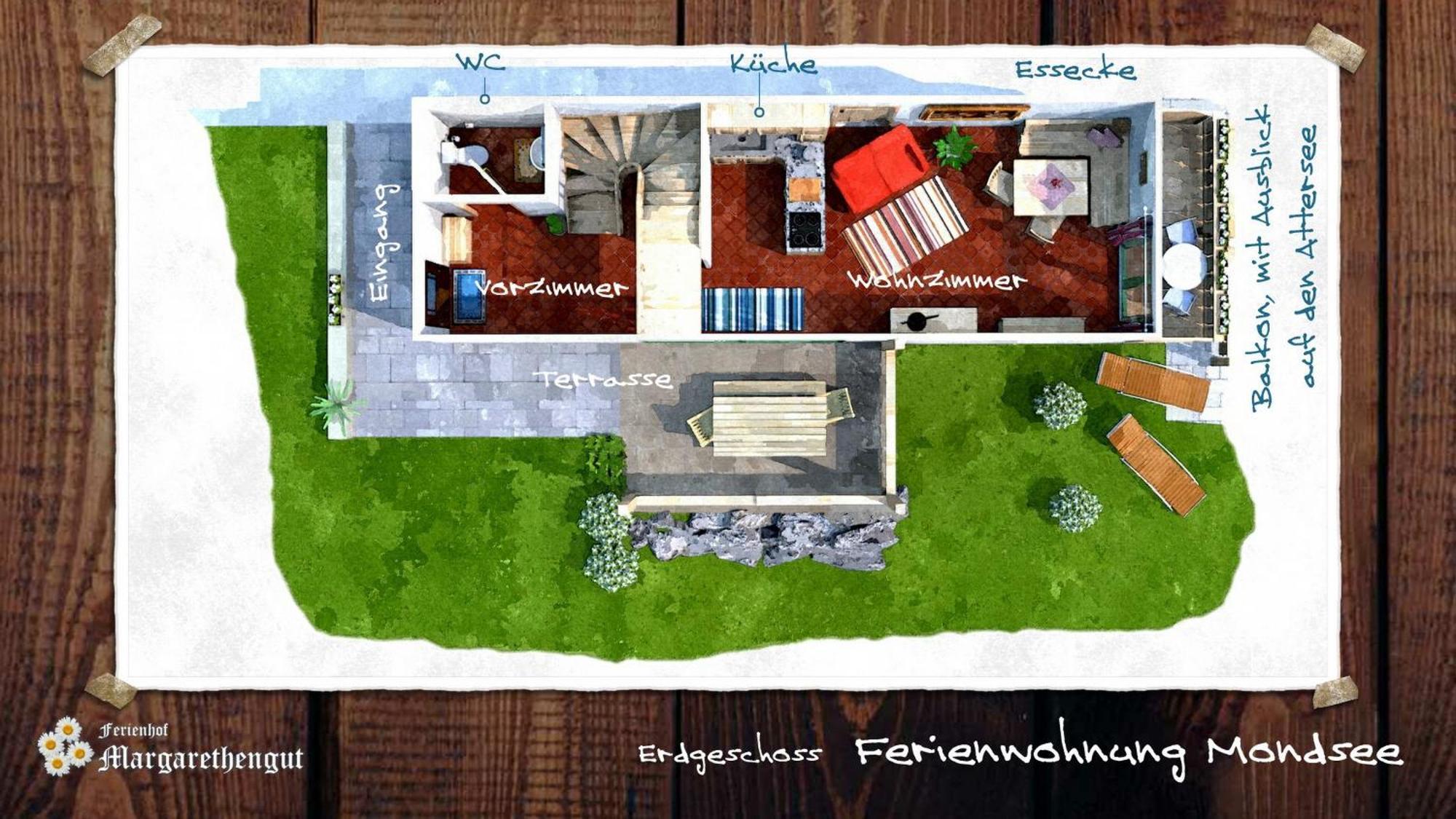 Ferienhof Margarethengut Unterach am Attersee Eksteriør billede